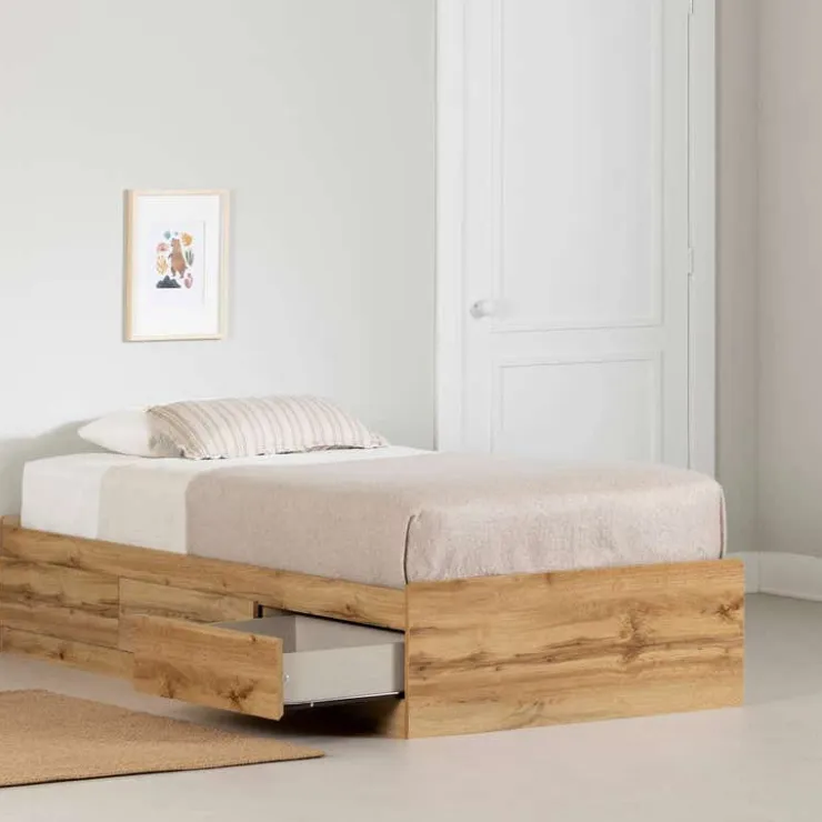 Meubles South Shore 3-Drawer Mates Bed (39") - South Shore Nordik Oak Best