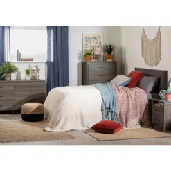 Meubles South Shore 2-Drawer Night Stand - South Shore GRAY MAPLE Best