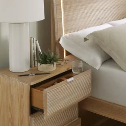 2-Drawer Nightstand Natural