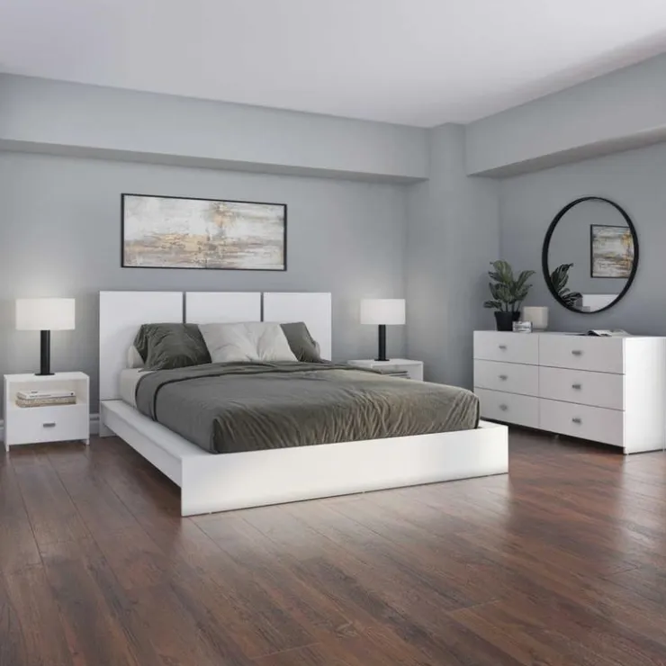 SUA-V 1-Drawer Nightstand White Sale