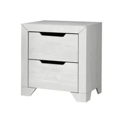Monarch 2-Drawer Nightstand - White Discount