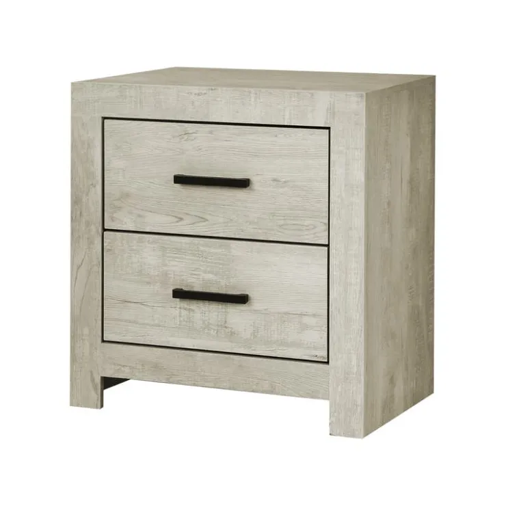 Monarch 2-Drawer Nightstand - Oak Discount