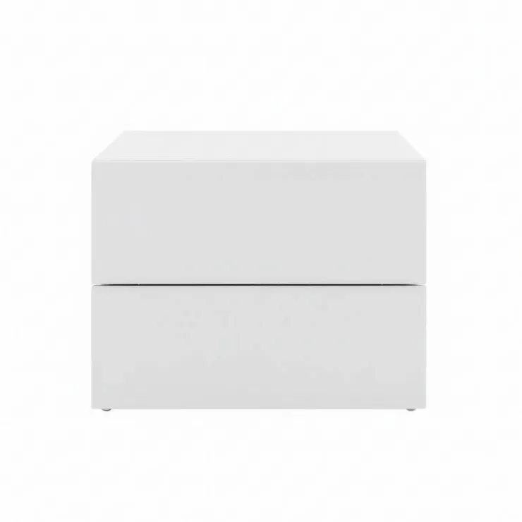 Nexera 2-Drawer Nightstand - White wood grain Discount