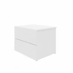 Nexera 2-Drawer Nightstand - White wood grain Discount