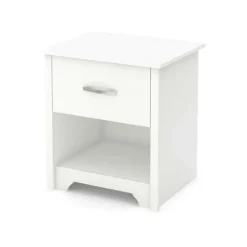 Meubles South Shore 1-Drawer Nightstand - South Shore PURE WHITE Best