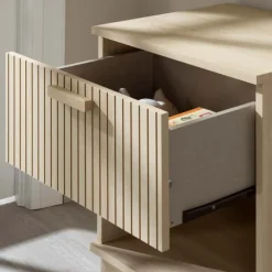 Meubles South Shore 1-Drawer Nightstand - South Shore Bleached Oak Sale