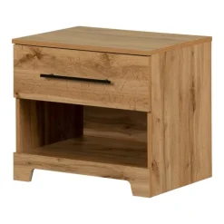 Meubles South Shore 1-Drawer Nightstand - South Shore Nordik Oak Online