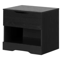 Meubles South Shore 1-Drawer Nightstand - South Shore Black Oak Hot