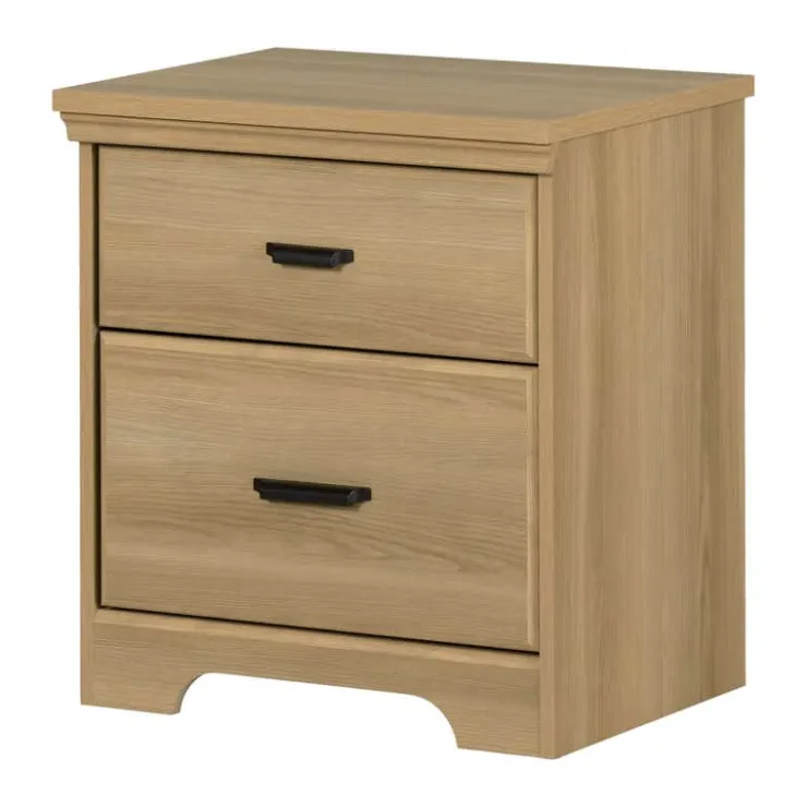 Meubles South Shore 2-Drawer Nightstand - South Shore Natural Ash Outlet