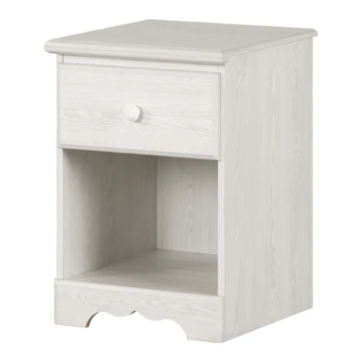 Meubles South Shore 1-Drawer Nightstand - South Shore White Pine Outlet