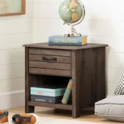Meubles South Shore 1-Drawer Nightstand - South Shore FALL OAK Sale