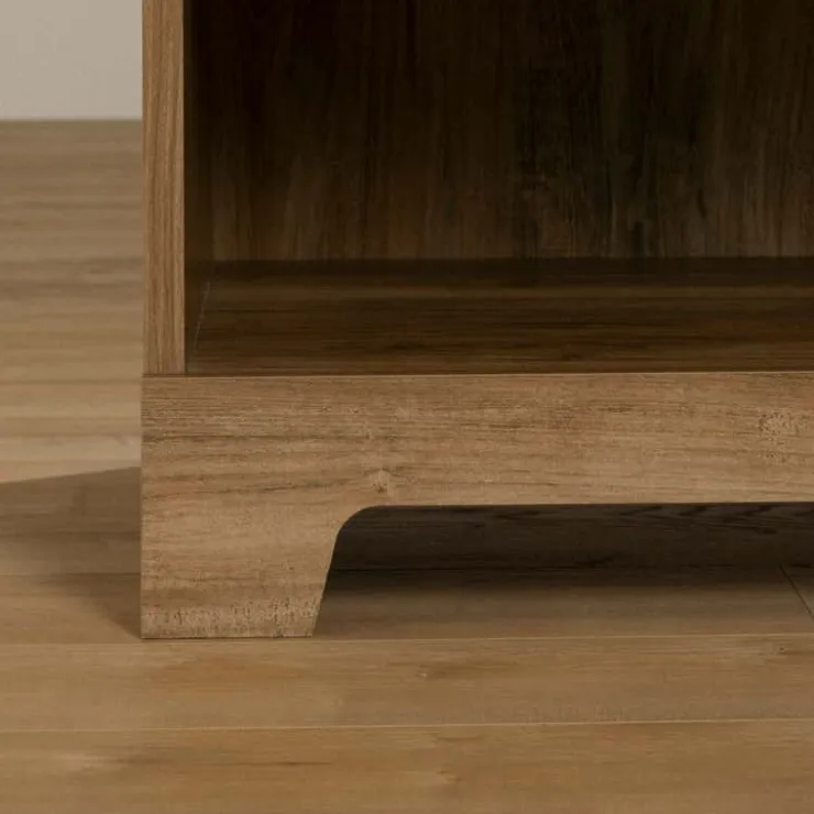 Meubles South Shore 1-Drawer Nightstand - South Shore Natural Mango Wood Clearance