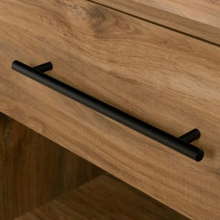 Meubles South Shore 1-Drawer Nightstand - South Shore Natural Mango Wood Clearance