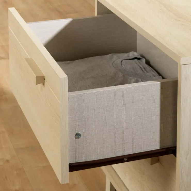 Meubles South Shore 2-Drawer Nightstand - South Shore Bleached Oak Online