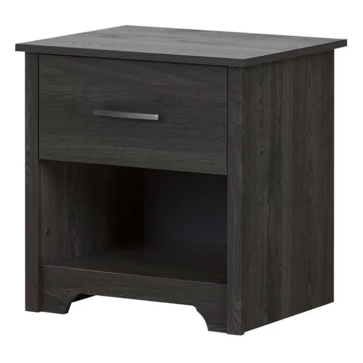 Meubles South Shore 1-Drawer Nightstand - South Shore GRAY OAK Hot