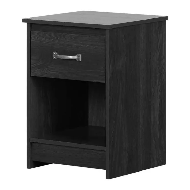 Meubles South Shore 1-Drawer Nightstand - South Shore Gray Oak Clearance