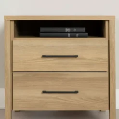 Meubles South Shore 2-Drawer Nightstand - South Shore Natural Ash Outlet
