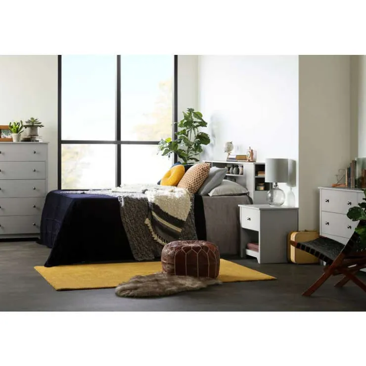 Meubles South Shore 1-Drawer Nightstand - South Shore SOFT GRAY Sale