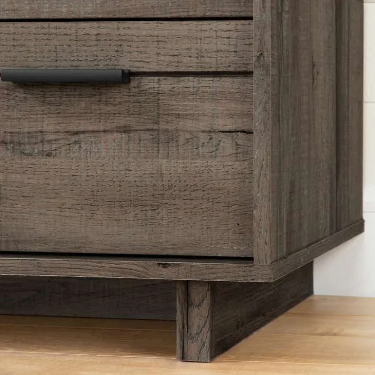Meubles South Shore 2-Drawer Nightstand - South Shore FALL OAK Hot