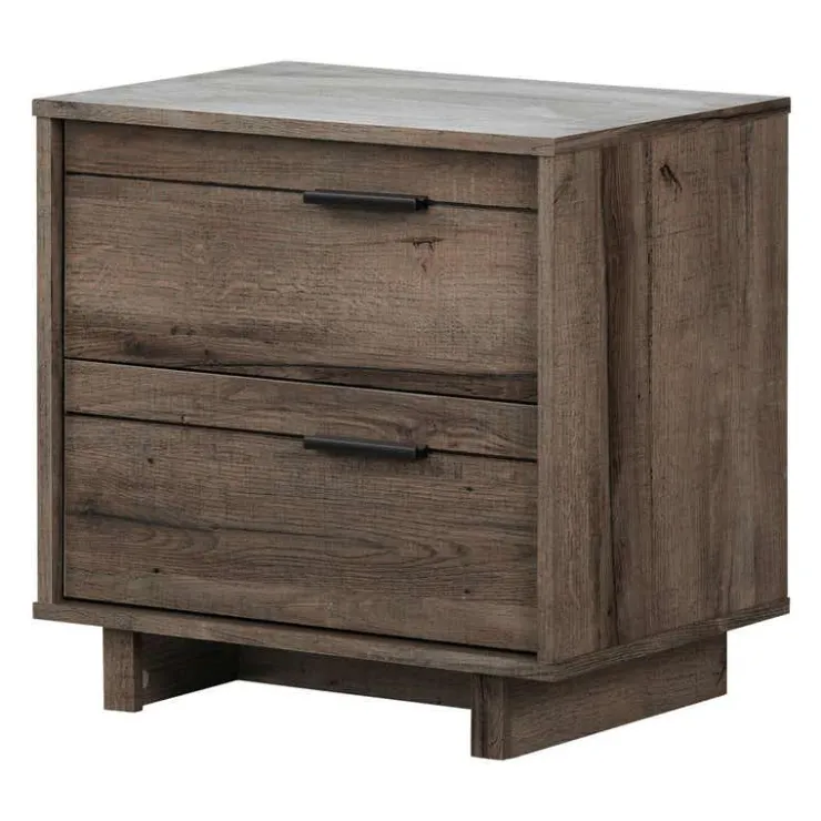 Meubles South Shore 2-Drawer Nightstand - South Shore FALL OAK Hot