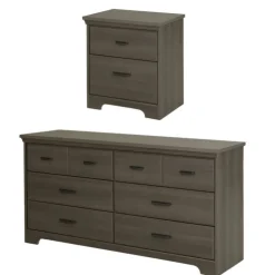Meubles South Shore Dresser and Nightstand Set - South Shore Best