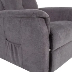 Electric reclining lift-up chair Grey New