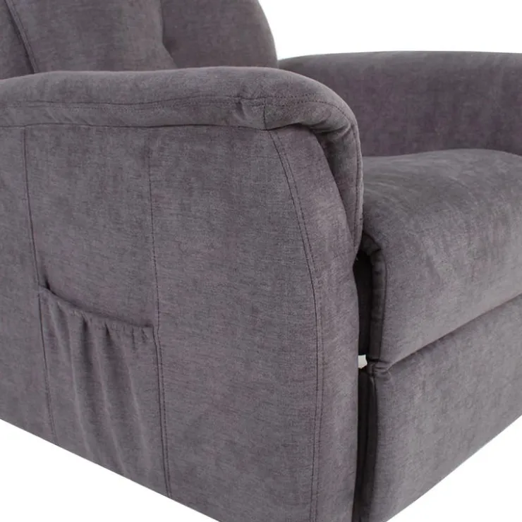 Electric reclining lift-up chair Grey New