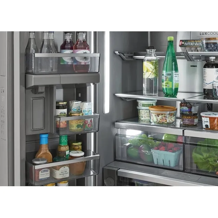 Electrolux 22,6 Cu ft 36 InRefrigerator Bottom Freezer, French door - ERFG2393AS Stainless New