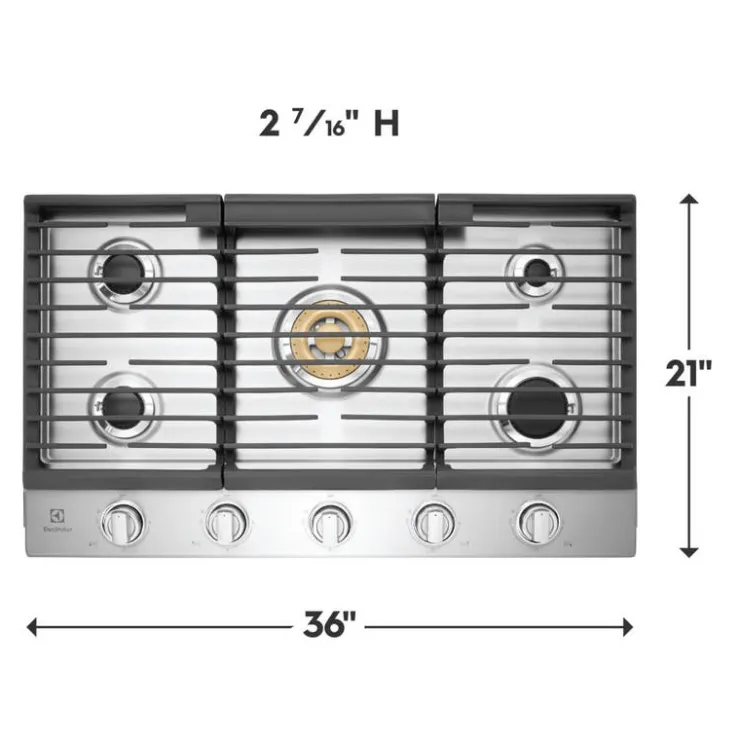 Electrolux Cooktop Gas 36" - ECCG3668AS Stainless