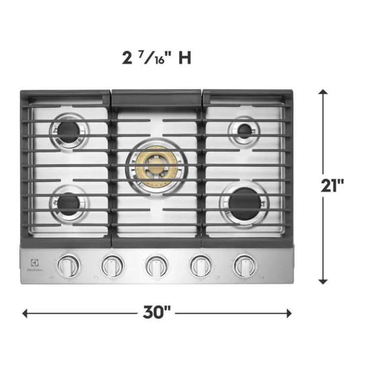 Electrolux Cooktop Gas 30" - ECCG3068AS Stainless Discount