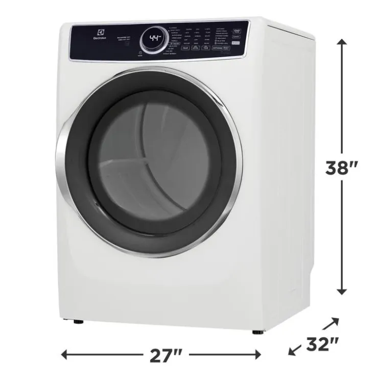 Electrolux Dryer Front-Load 27" - ELFE753CAW White Sale