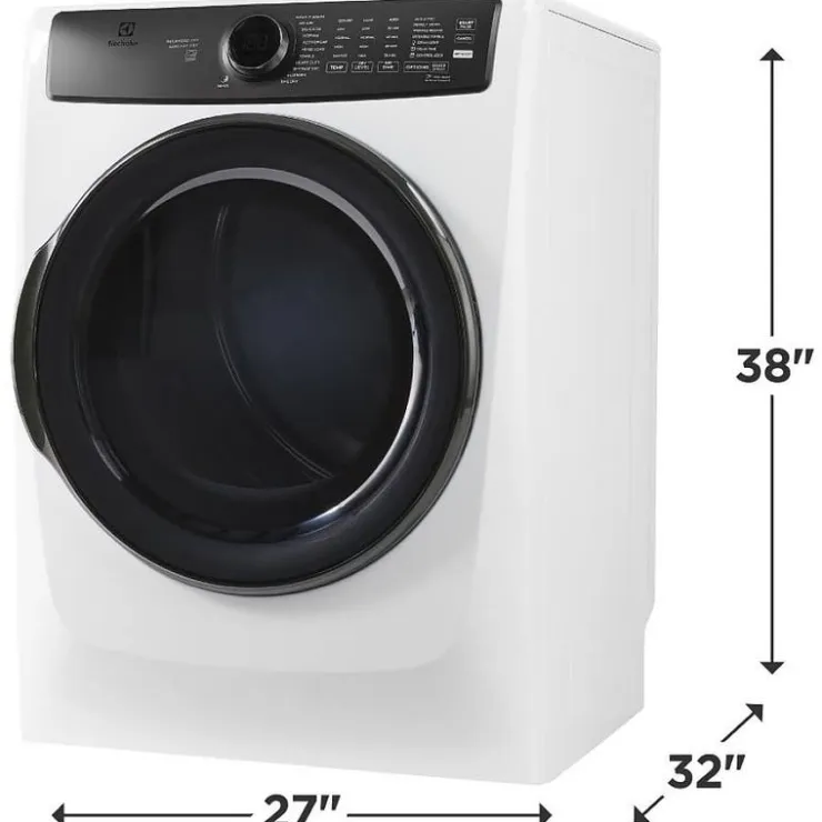 Electrolux Dryer Front-Load 27" - ELFE773CAW White Sale