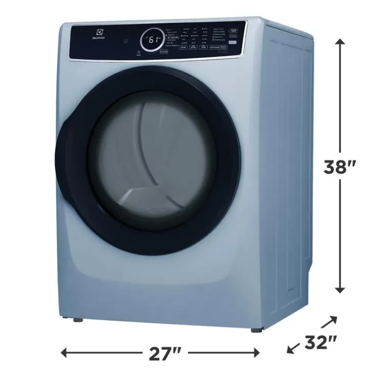 Electrolux Dryer Front-Load 27" - ELFE743CAG Glacier Blue Hot