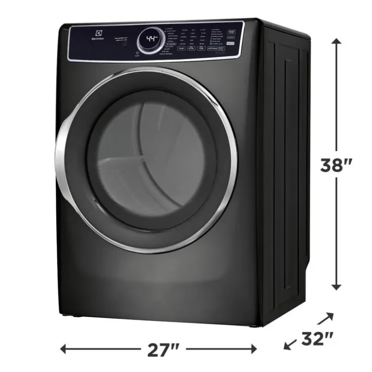 Electrolux Dryer Front-Load 27" - ELFE753CAT Titanium Hot