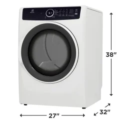 Electrolux Dryer Front-Load 27" - ELFE743CAW White Sale