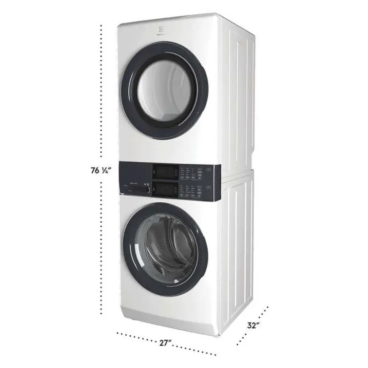 Electrolux Laundry Tower, , 27" - ELTE730CAW White Outlet