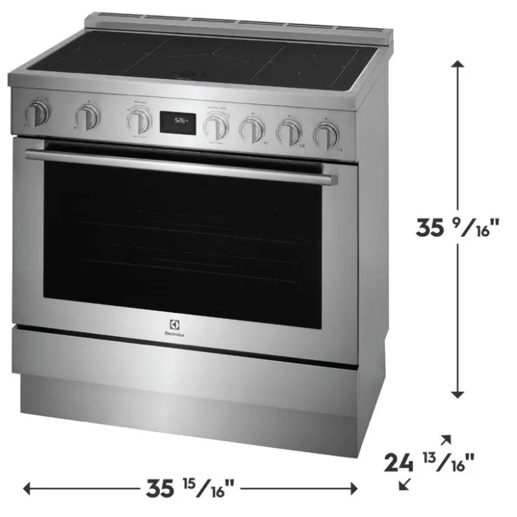 Electrolux Range 36" Electric Induction - ECFI3668AS Stainless Clearance
