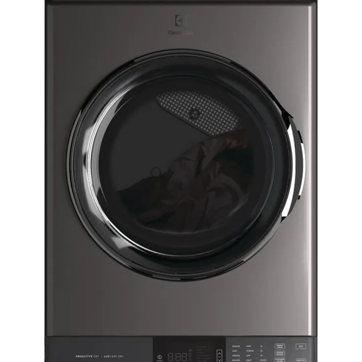 Electrolux Spacemaker Laundry Tower, , 27", Front-Load - ELTE760CAT Black Stainless Hot