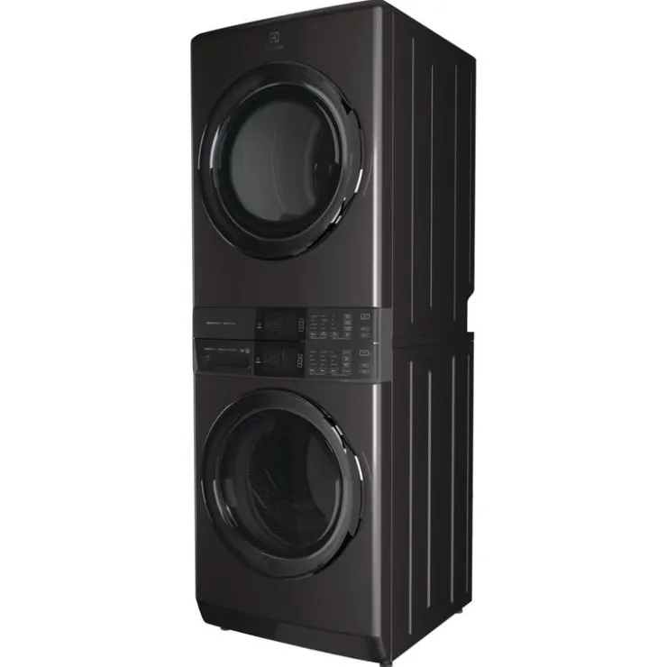 Electrolux Spacemaker Laundry Tower, , 27", Front-Load - ELTE760CAT Black Stainless Hot