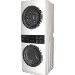 Electrolux Spacemaker Laundry Tower, , 27", Front-Load - ELTE760CAW White Clearance