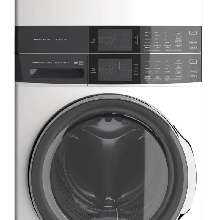Electrolux Spacemaker Laundry Tower, , 27", Front-Load - ELTE760CAW White Clearance