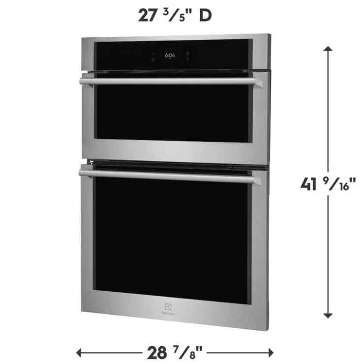 Electrolux Wall Oven and Microwave Set 30" Electric - ECWM3012AS Stainless New