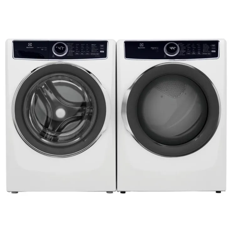 Electrolux Washer & Dryer Kit, , Front-Load - ELFW-ELFE75 White Clearance