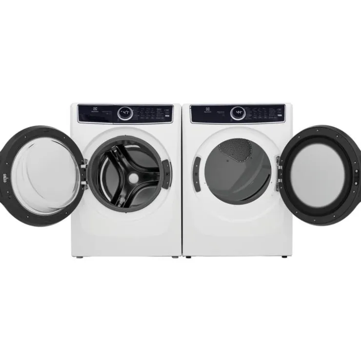 Electrolux Washer & Dryer Kit, , Front-Load - ELFW-ELFE75 White Clearance