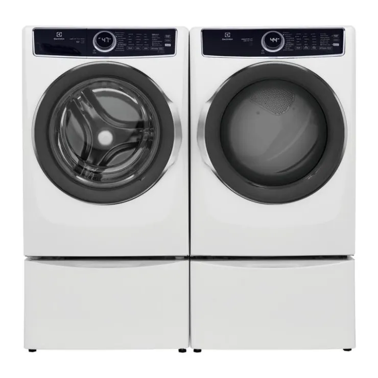 Electrolux Washer & Dryer Kit, , Front-Load - ELFW-ELFE75 White Clearance