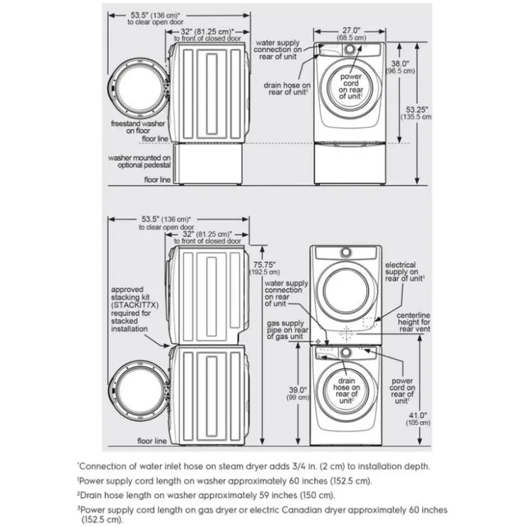 Electrolux Washer Front-Load 27" - ELFW7437AT Black Stainless