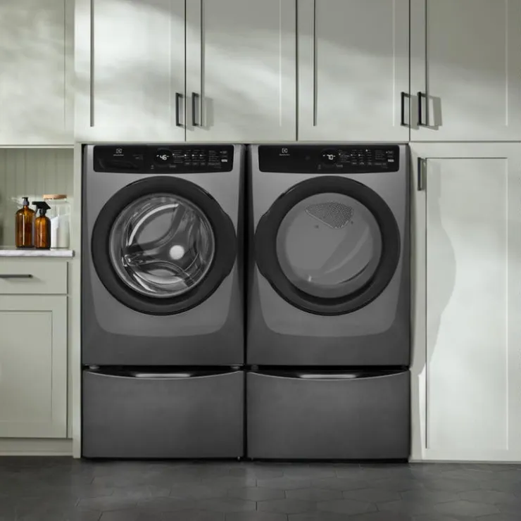 Electrolux Washer Front-Load 27" - ELFW7437AT Black Stainless