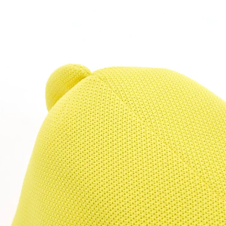 Elephant-Shaped Kids Pouf – 30.3" x 14.2" x 13.4" Yellow Outlet