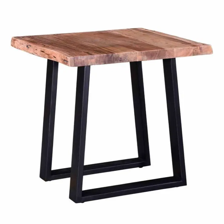 End Table Brown/Black Hot