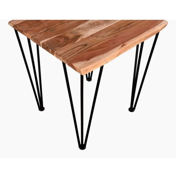 End Table Natural Brown Clearance